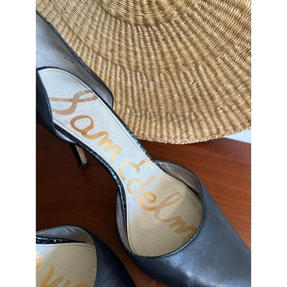 Sam Edelman women’s size 8 black pump heels - Picture 3 of 12